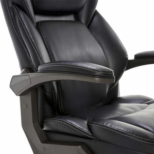 La-Z-Boy Manager's Office Chair with Adjustable Headrest, Black, 1 unit - Fry's Food Stores La-Z-Boy Manager's Office Chair with Adjustable Headrest, Black, 1 unit - Fry's Food Stores
