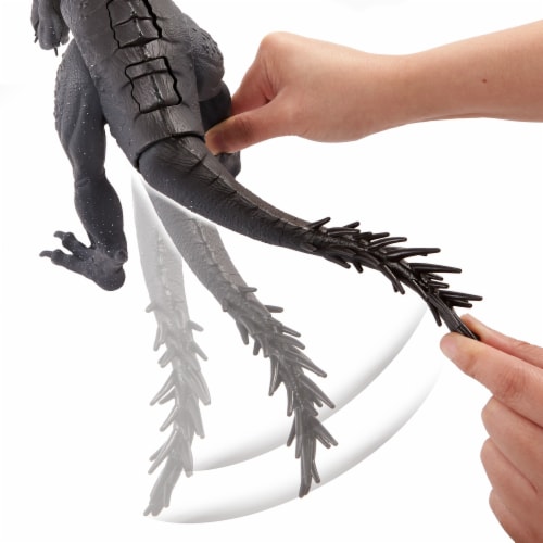 Mattel Jurassic World Slash N Bash Scorpius Rex Action Figure Perspective: left
