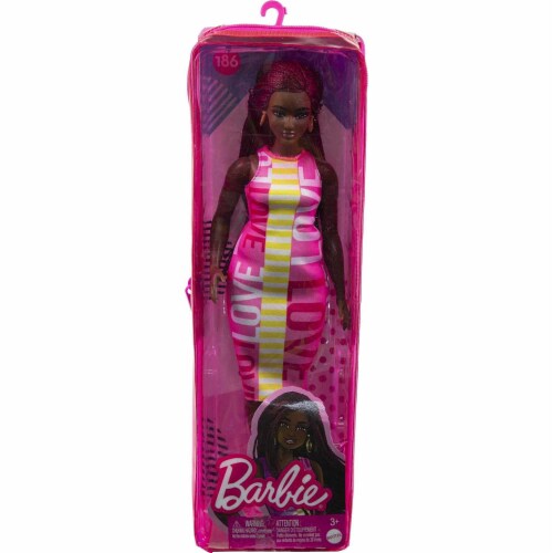 Barbie Doll with Love Dress Perspective: left