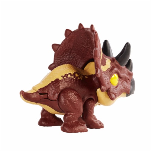 Mattel® Jurassic World Camp Cretaceous Triceratops Action Figure Perspective: left