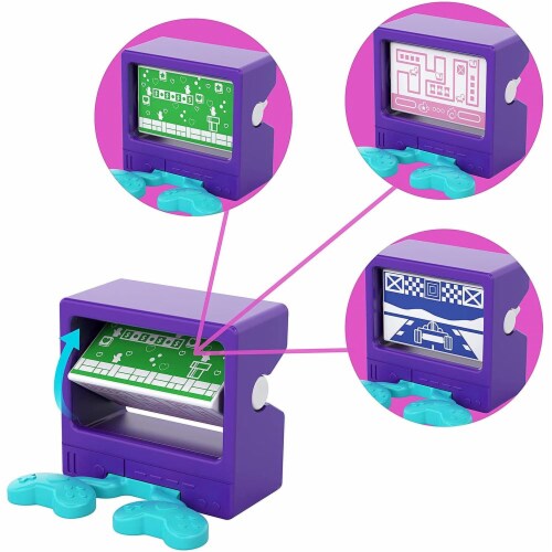 Polly Pocket Race & Rock Arcade Compact Perspective: left