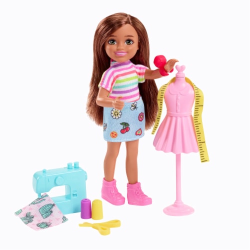 Mattel Chelsea Can Be Barbie Fashion Designer Doll Perspective: left