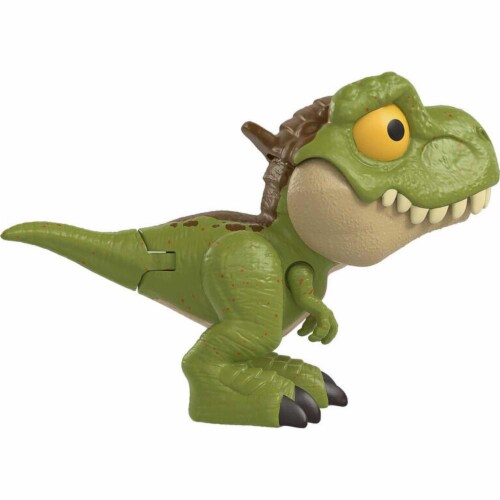 Jurassic World Snap Squad Attitudes Tyrannosaurus Rex Figure Perspective: left