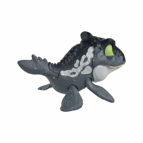 Jurassic World Snap Squad Attitudes Mosasaurus Figure Perspective: left