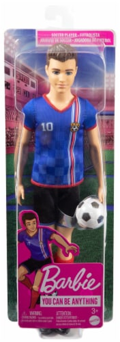 Barbie® Ken® Soccer Doll Perspective: left