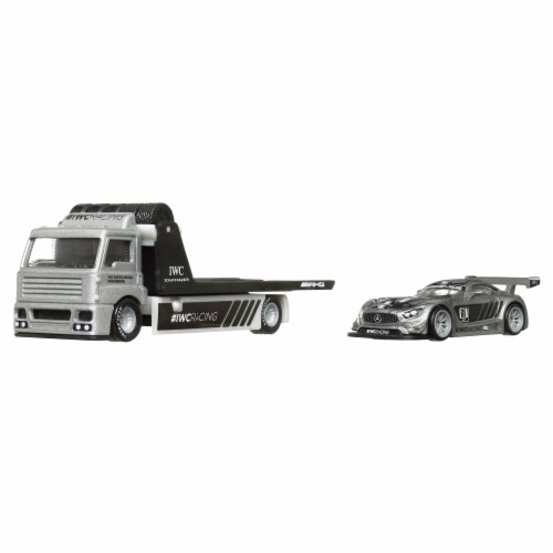 Hot Wheels Team Transport '16 Mercedes-AMG GT3 Fleet Street Perspective: left