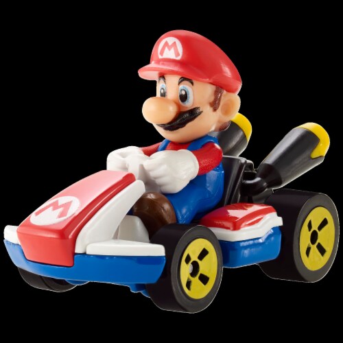 Hot Wheels Mario Kart Vehicle 4-Pack, Set of 4 Fan-Favorite Characters  Includes 1 Exclusive Model, Collectible Gift for Kids & Fans Ages 3 Years  Old 