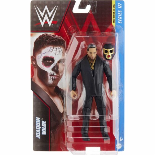 WWE Joaquin Wilde Action Figure, Posable 6-inch Collectible, Series #127 Perspective: left