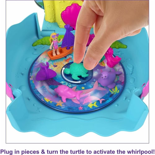 Polly Pocket™ Bubble Aquarium™ Playset Perspective: left