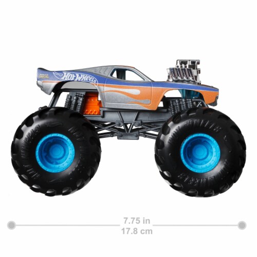 Hot Wheels Monster Trucks, Oversized Monster Truck in 1:24 Scale