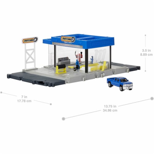 Matchbox Matchbox Auto Shop Playset Perspective: left