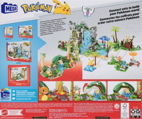 MEGA™ Pokemon Jungle Ruins Building Block Set Perspective: left