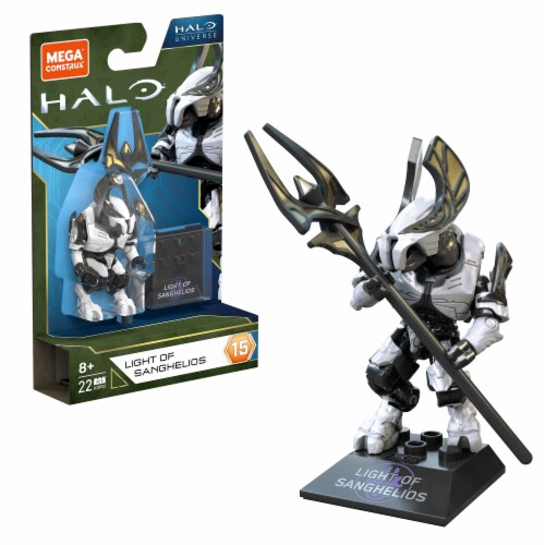 Mega Construx™ Halo® Light Of Sanghelios Bulding Set Perspective: left