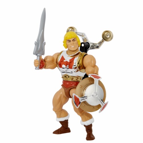 Masters Of The Universe® Flying Fists He-Man Action Figure Perspective: left