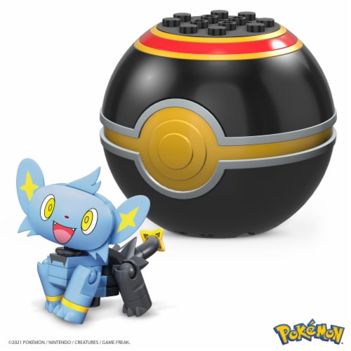 Mega Construx™ Pokemon™ Shinx Poke Ball Building Set Perspective: left