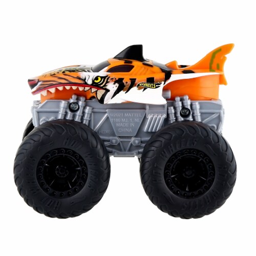 Hot Wheels Monster Trucks Creature 3-Pack, 3 Toy Trucks For Kids 3 Years  Old & Up