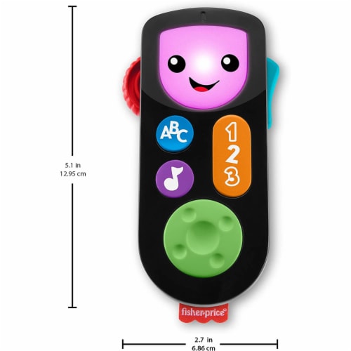Fisher-Price® Laugh & Learn® Stream & Learn Remote™ Toy Perspective: left