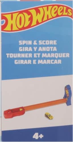 Hot Wheels® Spin & Score Toy Playset with Car Perspective: left