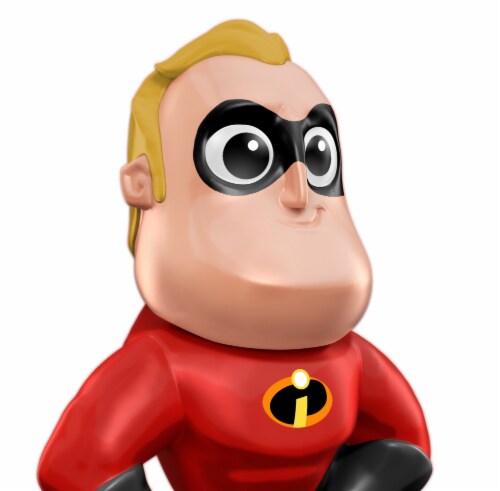Mattel Disney Pixar The Incredibles Minis Figurines Perspective: left