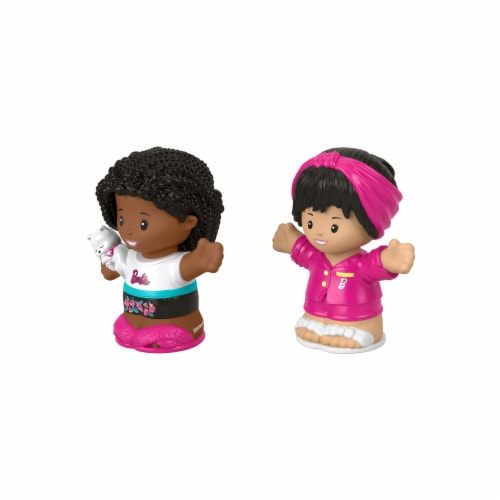 Fisher-Price® Barbie Sleepover Figure Set Little People Toys Perspective: left