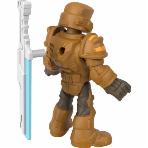 Fisher-Price Imaginext Disney Pixar Lightyear Darby Steel Zap Patrol Action Figure Perspective: left