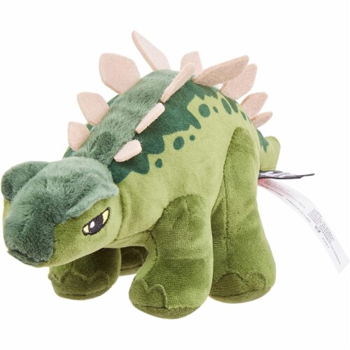 Mattel® Jurassic World Small Sound Stegosaurus Plush Perspective: left