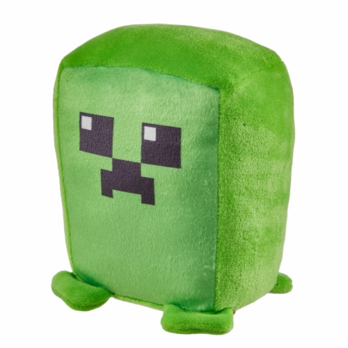 Mattel Minecraft Cuutopia Creeper Plush Perspective: left