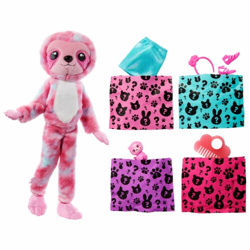 Mattel Barbie® Cutie Reveal™ Doll - Purple Perspective: left