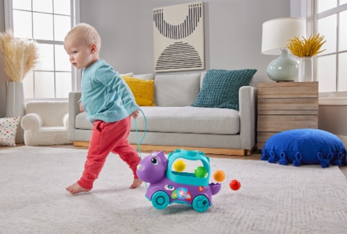 Fisher-Price® Poppin Triceratops Perspective: left