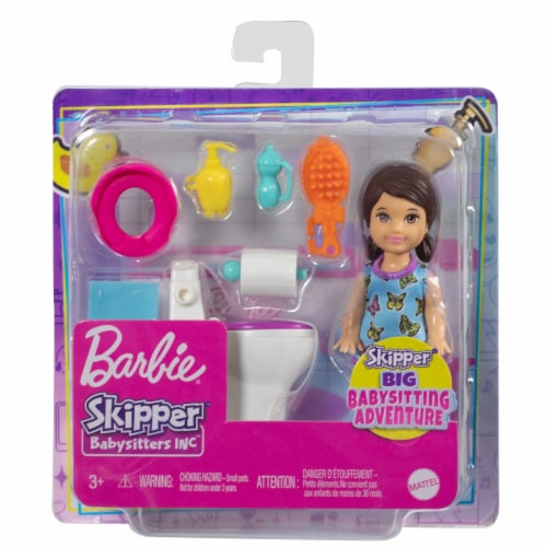 Mattel Barbie® Skipper™ Babysitters Inc™ Doll and Accessories Perspective: left