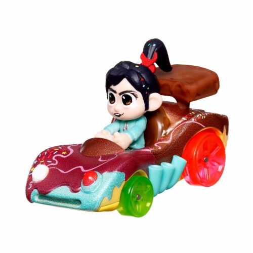 Mattel Hot Wheels® Vanellope Kandy Kart Toy Vehicle Perspective: left