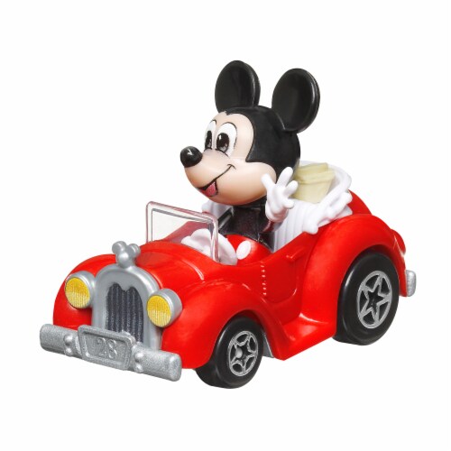 Mattel® Hot Wheels® Mickey Vintage Red Car Toy Vehicle Perspective: left