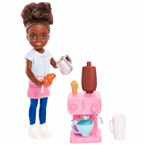 Mattel Chelsea Barista Barbie Doll Perspective: left