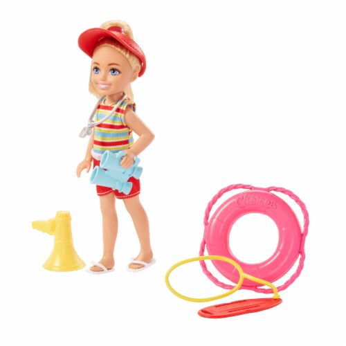 Mattel Chelsea Lifeguard Barbie Perspective: left