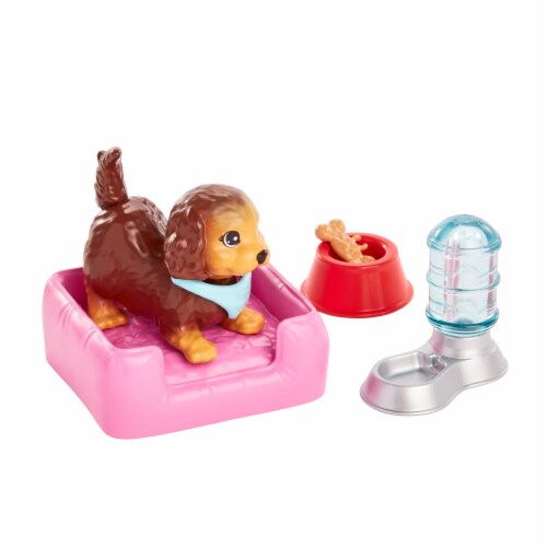 Barbie shop and puppies