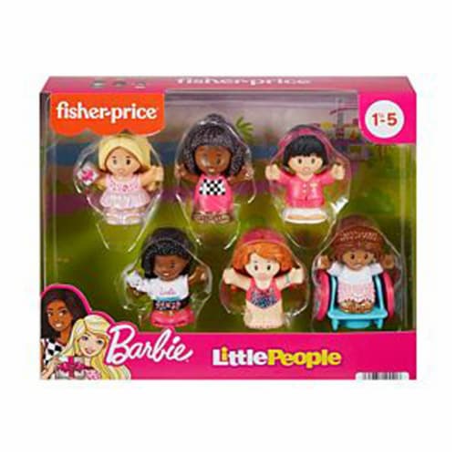 Fisher-Price Barbie Figure 6 Pack Perspective: left