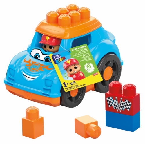 MEGA Blocks Ricky Race Car Perspective: left
