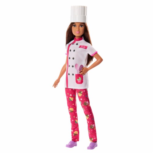 Barbie You Can Be Anything Pastry Chef Doll Perspective: left