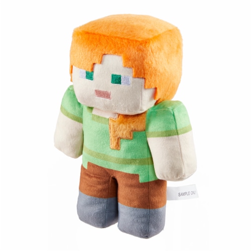 Mattel Minecraft 8-Inch Alex Plush Figure Perspective: left