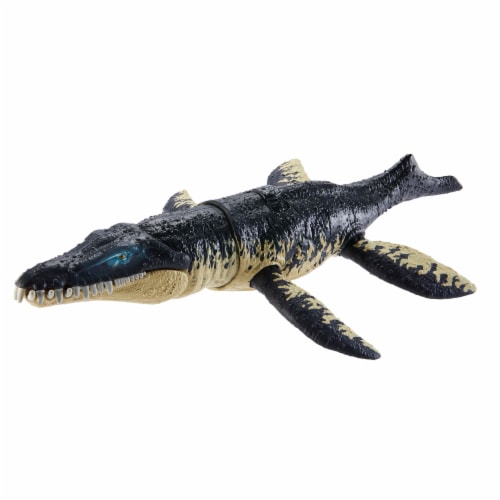 Mattel® Jurassic World Dino Trackers™ Wild Roar Kronosaurus Figure Toy Perspective: left