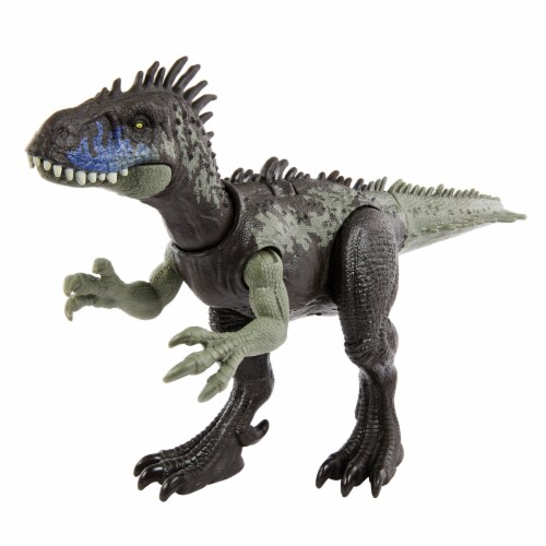 Mattel Jurassic World Wild Roar Dryptosaurus Dinosaur Figure Perspective: left