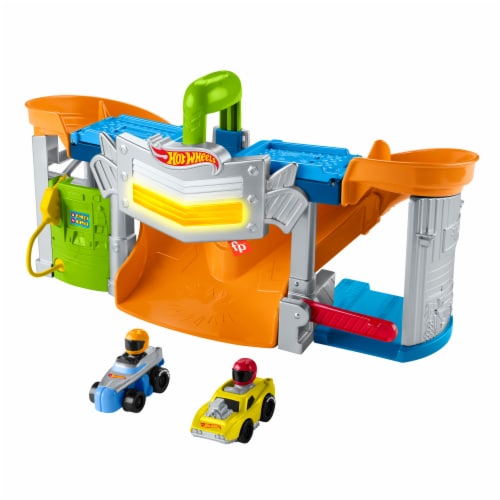 Fisher-Price® Hot Wheels Race and Go Trackset Perspective: left