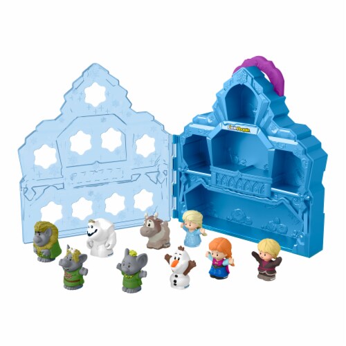 Fisher-Price® Little People® Disney Frozen Carry Along Castle Case Perspective: left