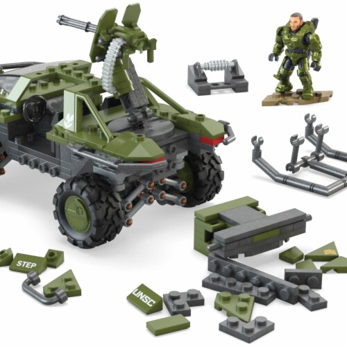 Mega Blocks® Halo Fleetcome Warhog Perspective: left