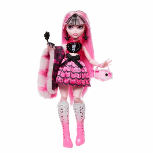 Monster High CLAWDEEN WOLF Fearidescent Skulltimate Secrets Fashion Doll +  Items