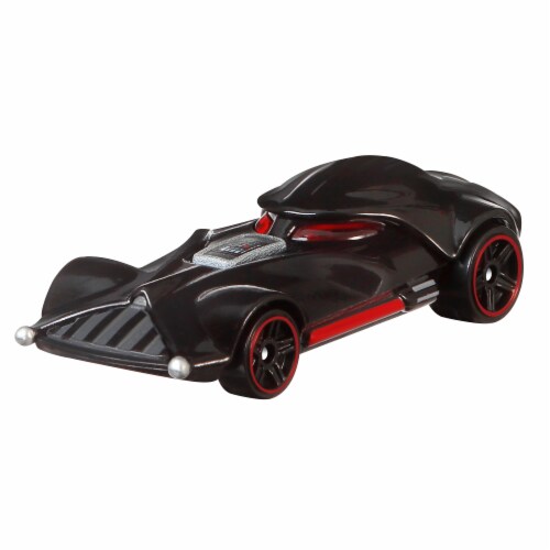 Mattel® Hot Wheels® Star Wars Darth Vader Toy Car Perspective: left