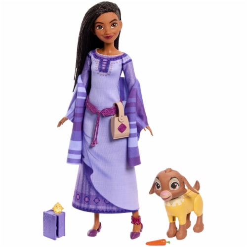 Mattel Disney Asha & Valentino Travel Pack Perspective: left