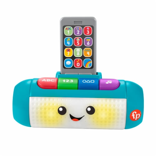 Fisher-Price® Laugh Learn Light Up Learning Speaker Perspective: left