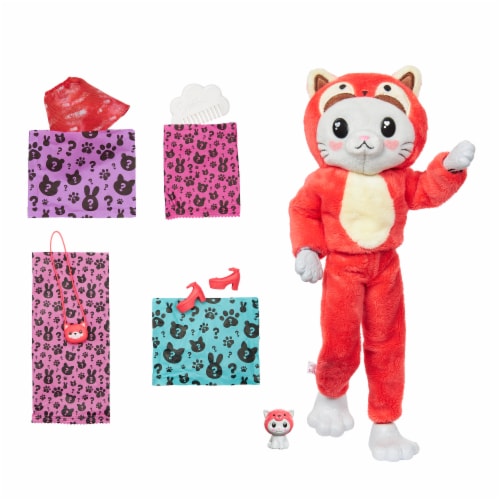 Mattel Barbie® Cutie Reveal™ Doll Perspective: left