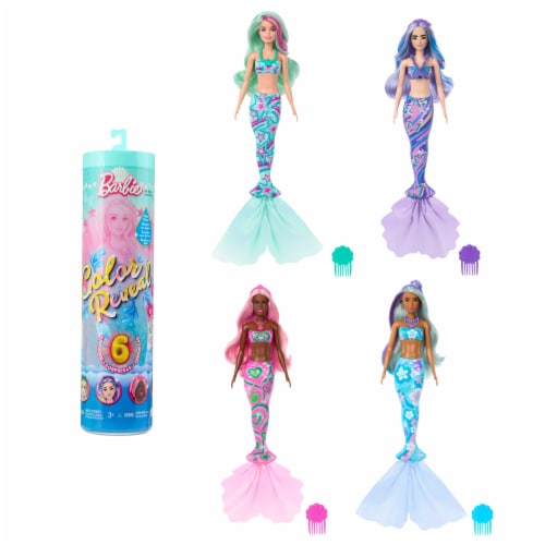 Mattel Barbie® Color Reveal™ Doll Perspective: left